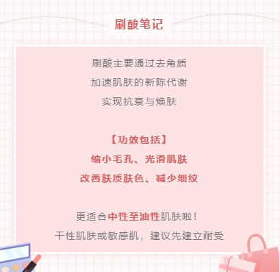 A醇刷酸焕肤功效
